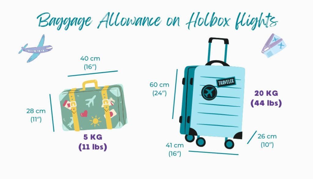 Holbox flights Baggage Allowance